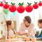 15Pcs Apple Paper Lantern Classroom Decor – Back to School Hanging Decorations | Red Apple Fruit Theme Party Supplies for First Day of School, Teacher Appreciation & Classroom Decor